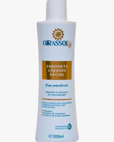 Sabonete Liquido Facial Girassol Life 300ml
