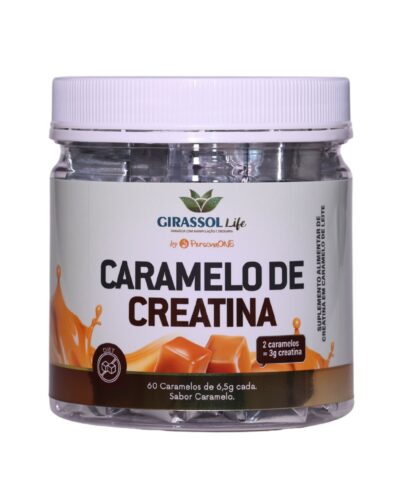 Caramelo de Creatina Girassol Life 60 unidades