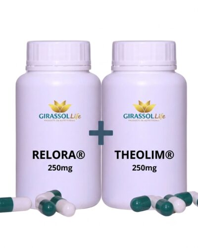 Combo Theolim™ 250mg + Relora® 250mg Girassol Life | Metabolismo e Controle Emocional